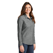 Load image into Gallery viewer, Ladies' Slub Chambray Shirt