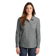 Load image into Gallery viewer, Ladies' Slub Chambray Shirt