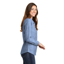 Load image into Gallery viewer, Ladies' Slub Chambray Shirt