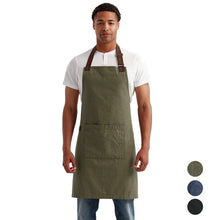 Load image into Gallery viewer, Oxford Bib Apron