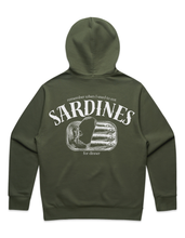 Load image into Gallery viewer, Sardines for Dinner Relaxed Hoodie