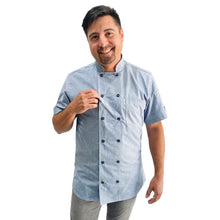 Load image into Gallery viewer, Slate 2.0 Chambray Chef Coat