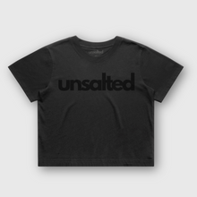 Load image into Gallery viewer, Unsalted Faded Heavy Crop Tee