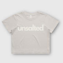 Load image into Gallery viewer, Unsalted Faded Heavy Crop Tee