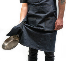 Load image into Gallery viewer, denim apron oven mitt