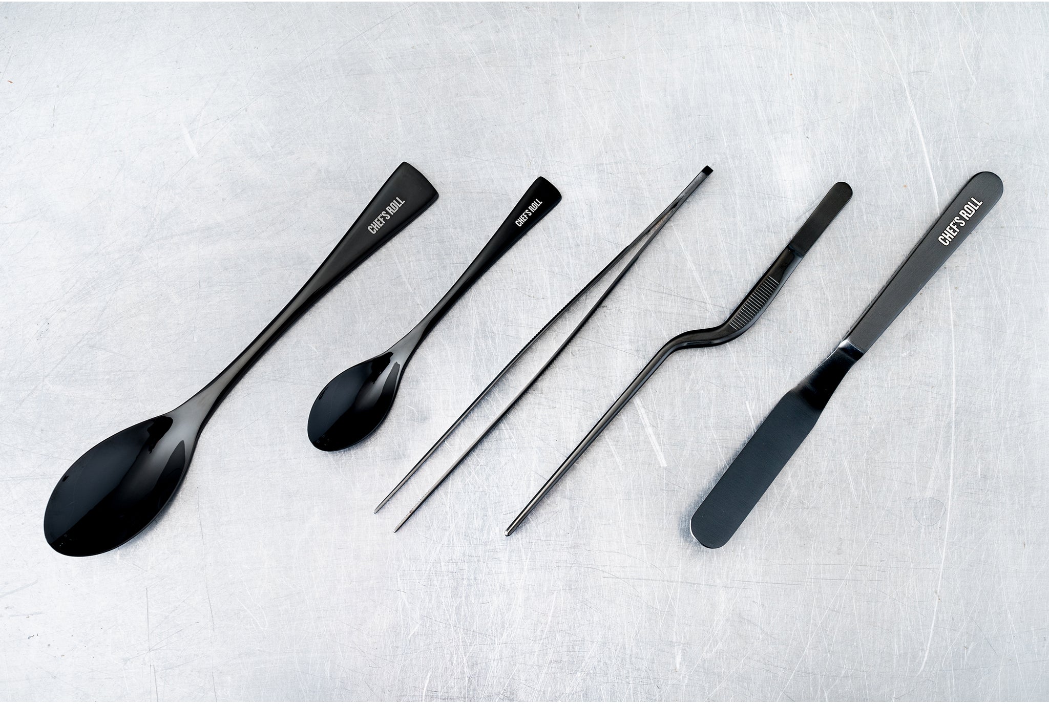 5 Piece Set of Plating Tools – Chef's Roll Apparel