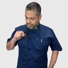 Load image into Gallery viewer, Essential Navy Chef Coat
