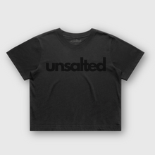 Load image into Gallery viewer, Unsalted Faded Heavy Crop Tee
