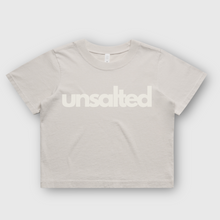 Load image into Gallery viewer, Unsalted Faded Heavy Crop Tee
