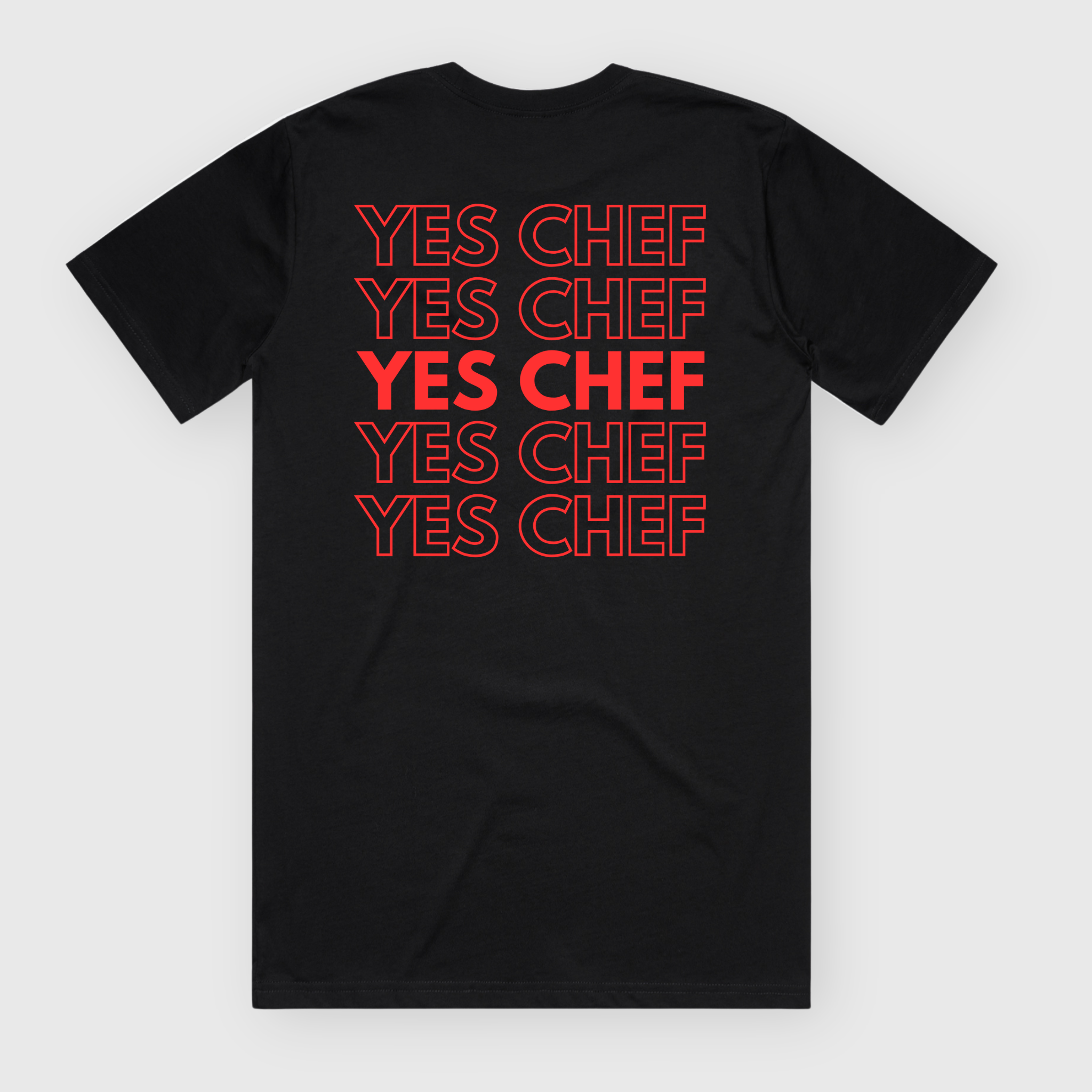 Yes Chef Repeat Tee – Chef's Roll Apparel