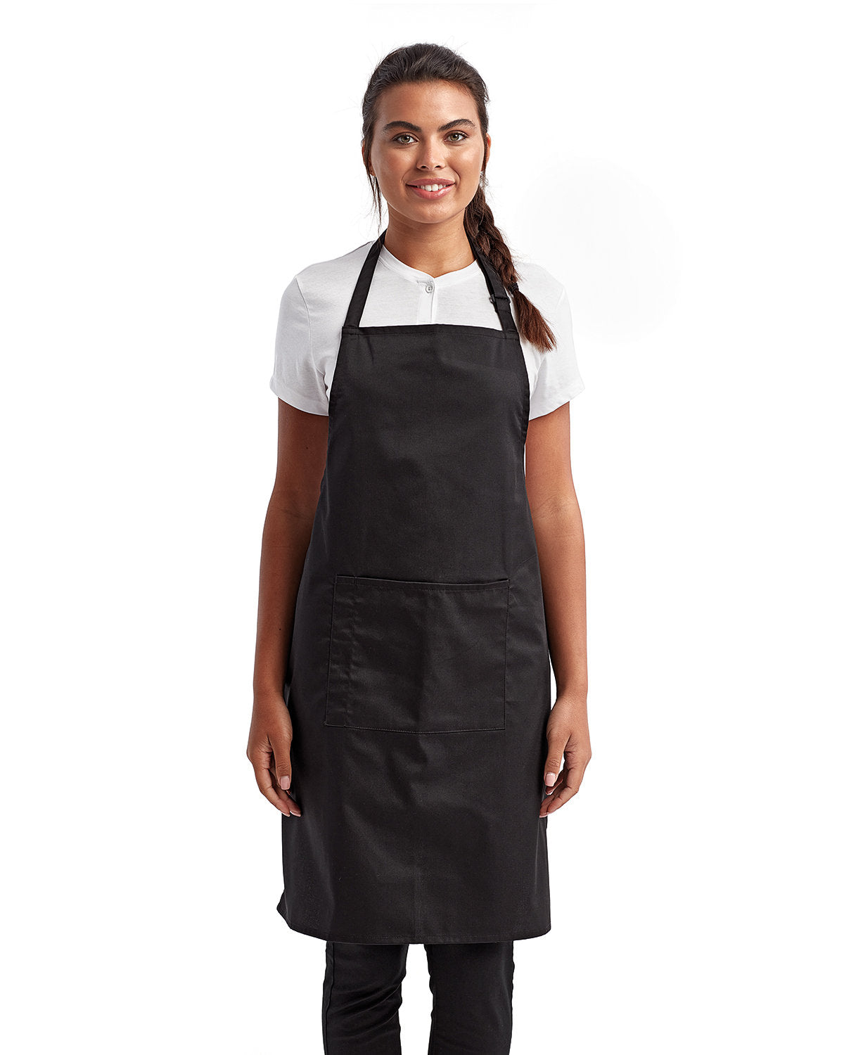 Colors Recycled Bib Apron with Pocket