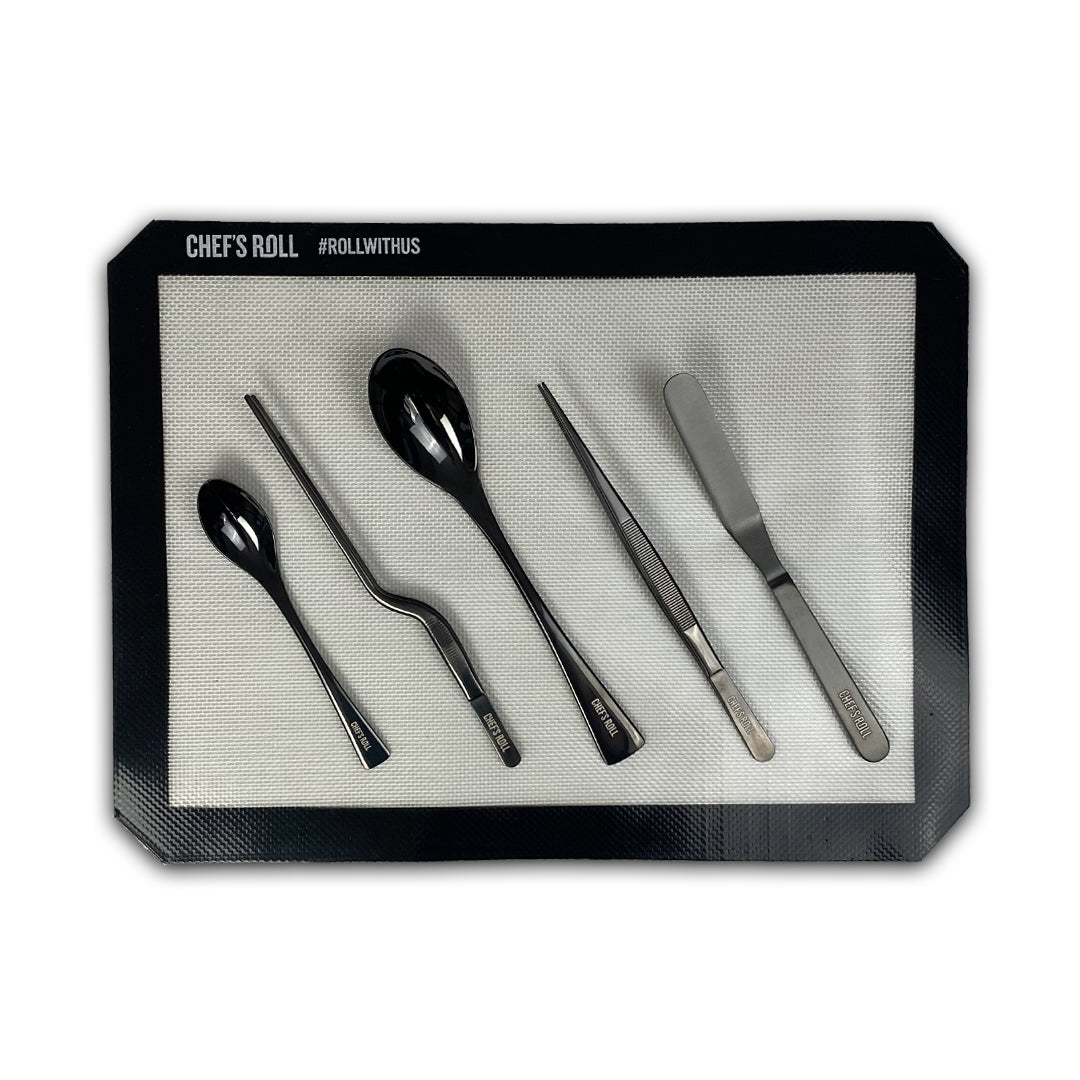 DUEBEL 13 Piece Professional Chef Culinary Plating Kit - Stainless Steel Culinary Plating Tool Set for Perfect Presentation